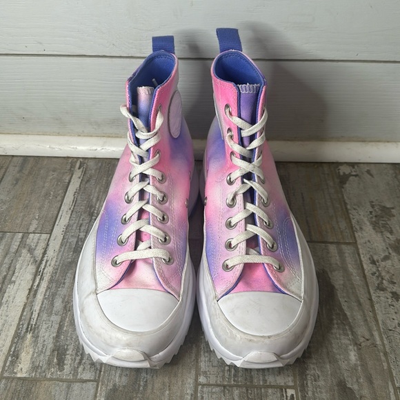 Platform Converse Run Star Hike High 'Cloud Wash - Storm Pink' Size 8.5 - Picture 1 of 4